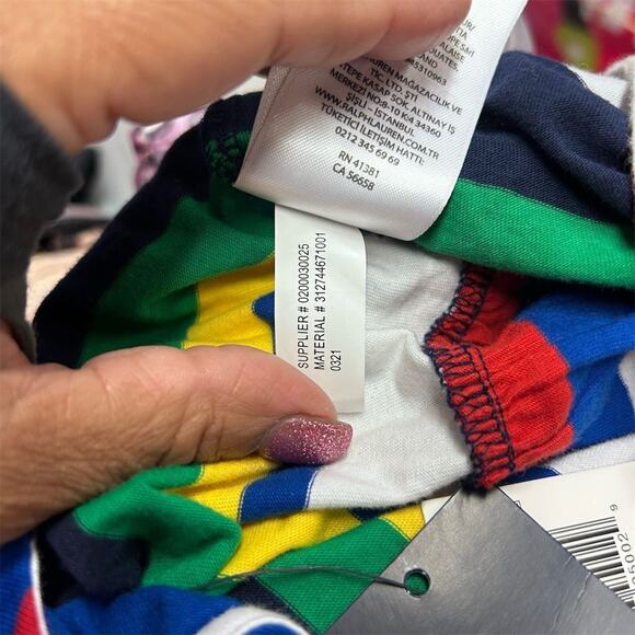 Polo Ralph Lauren Striped Tank Sundress Dress Girl’s Size 6 NEW NWT - Picture 6 of 9